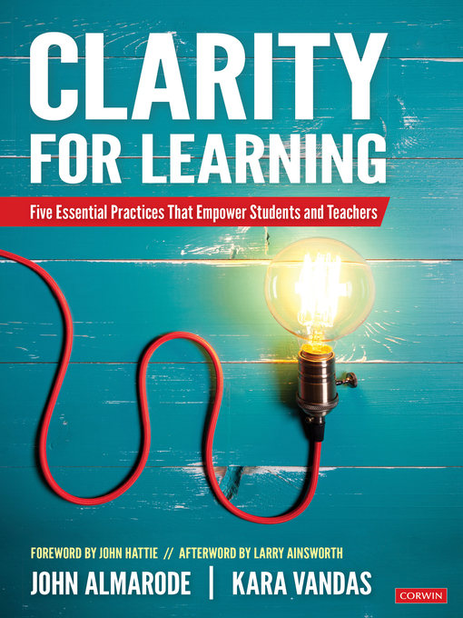 Title details for Clarity for Learning by John Almarode - Available